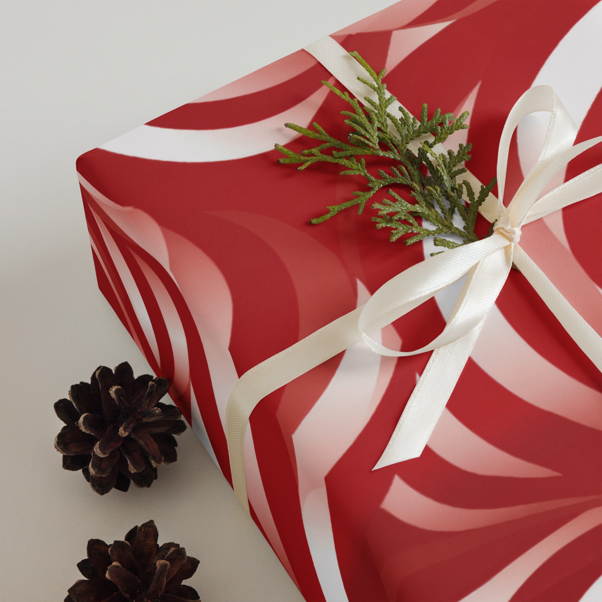 Matte Red Gift Wrap – Present Paper