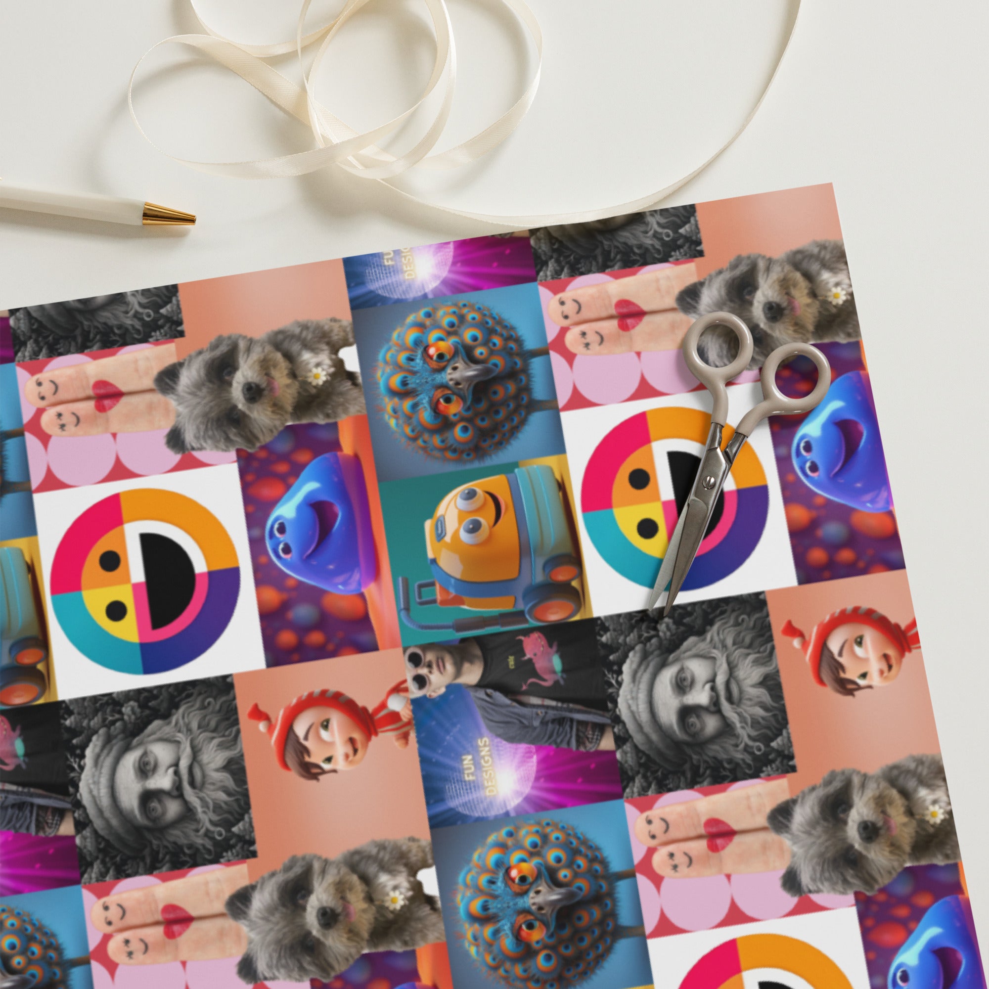 Test 1 Wrapping paper sheets